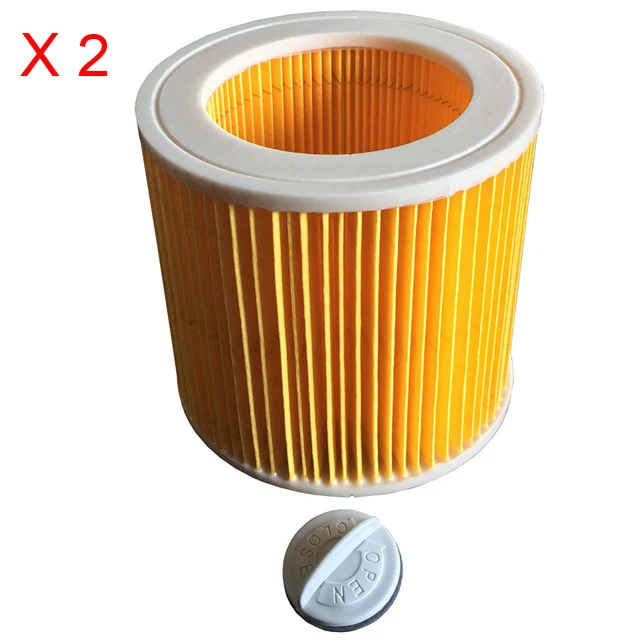 2 PK Replacements For Karcher A2004 A2054 A2204 A2656 WD2.250 Wet & Dry