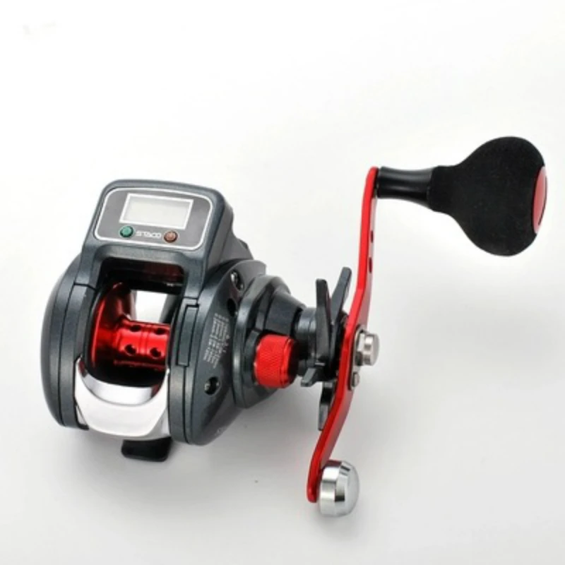  New Arrivel Digital Display Cast Drum Wheel 9+1 Ball Bearing 6.3:1 High Gear Ratio Bait Casting Fis