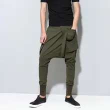 Весенне-летние модные сценические шаровары мужские брюки pantalones hombre эластичные штаны для ног для мужчин pantalon homme