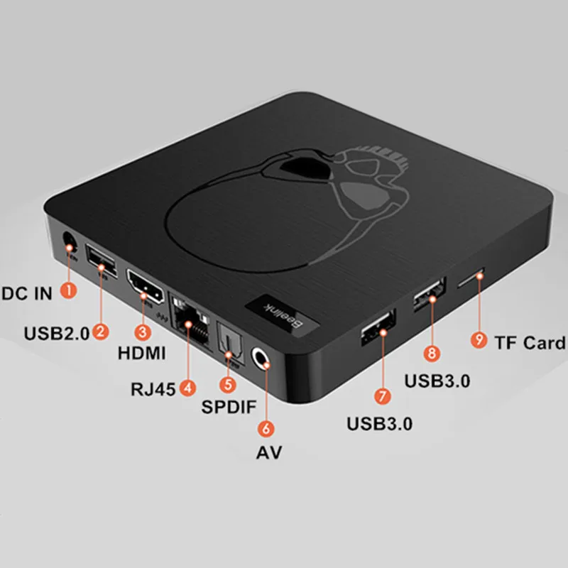ТВ приставка Beelink GT King Smart Android 9 0 Amlogic S922X 4 Гб 64 2 4G Голосовое управление 5 8G WiFi 1000