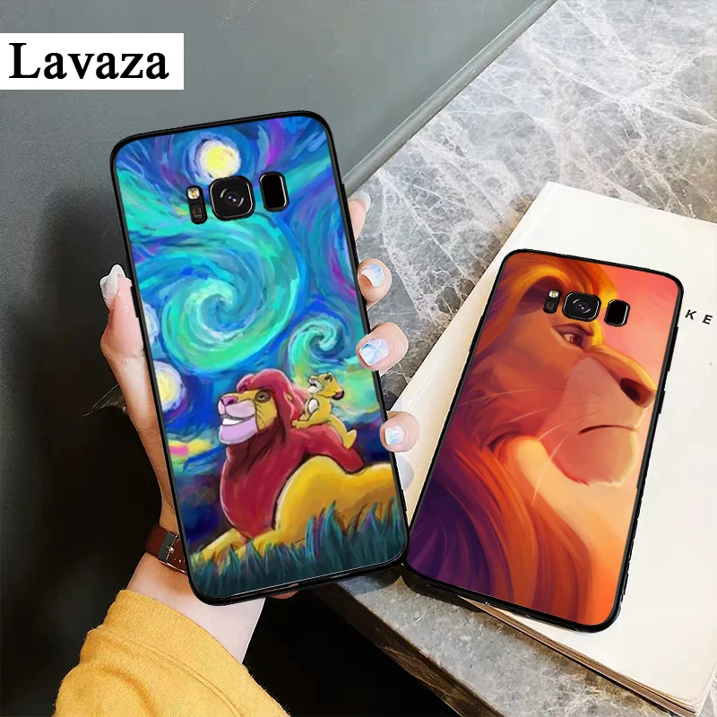 Мультяшный фильм лев Король силиконовый чехол для Samsung S6 Edge S7 S8 Plus S9 S10 S10e M10 M20 M30