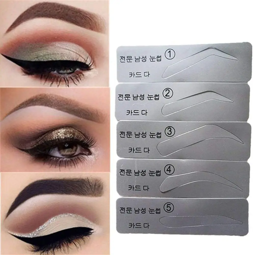 

Eyebrow Stencil Eyebrow Shapeing Kits Templates Shaper Set of 5
