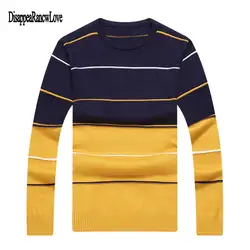 DRL 2019 новый модный брендовый свитер мужской s пуловер Мужской пуловер Джемперы вязаный шерстяной осенний корейский стиль повседневная