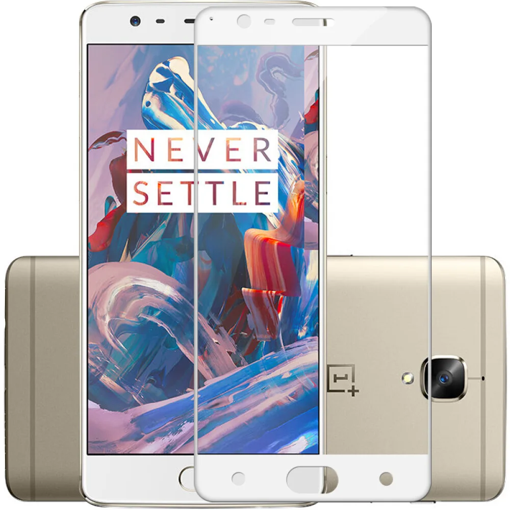 Для Oneplus 5 5T 3D 9H Полное покрытие экрана защитное закаленное стекло чехол для 3 3T