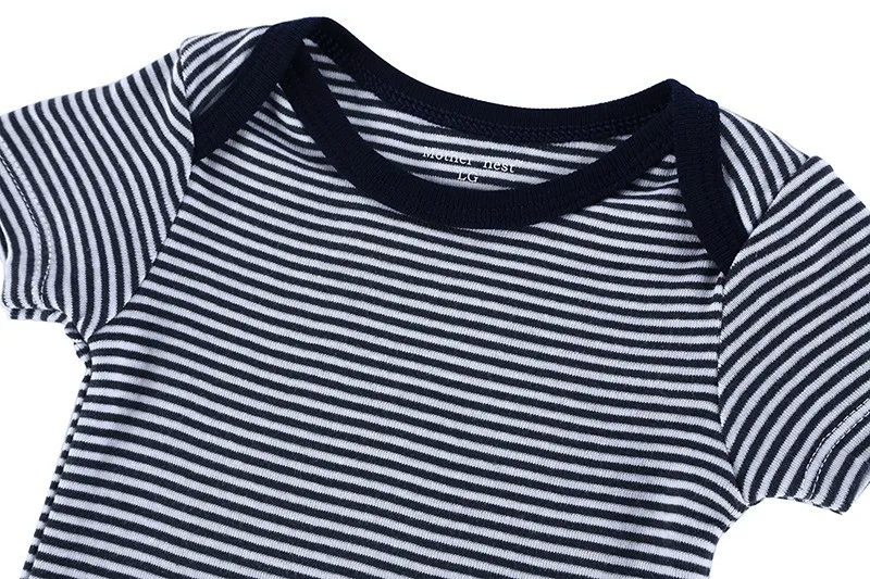 Promotion 23 Styles Baby Romper Boy & Girl Striped Short Sleeves Next Jumpsuit New Born Baby Clothes Infant Newborn Boy Body (3)