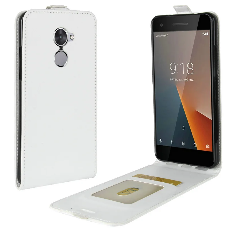 Кожаный чехол книжка для Vodafone Smart V8 VFD 710 Чехол Для 5 дюйма кожаный кошелек в стиле