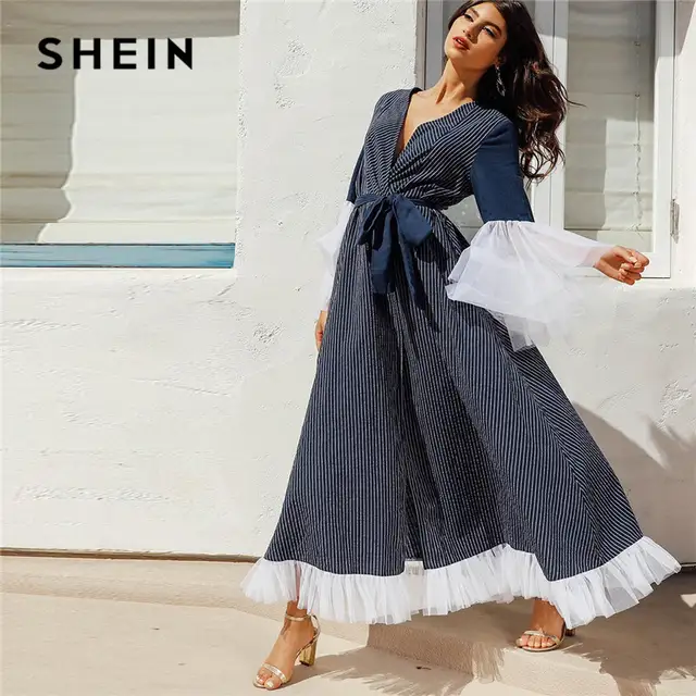 shein long sleeve dress