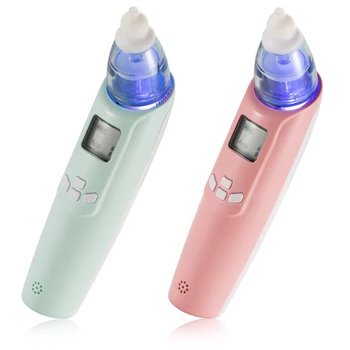 

Infant Baby Toddler Kid Nasal Aspirator 3 Vacuum Suction Nose Cleaner Snot Remover LCD Display Battery Operated