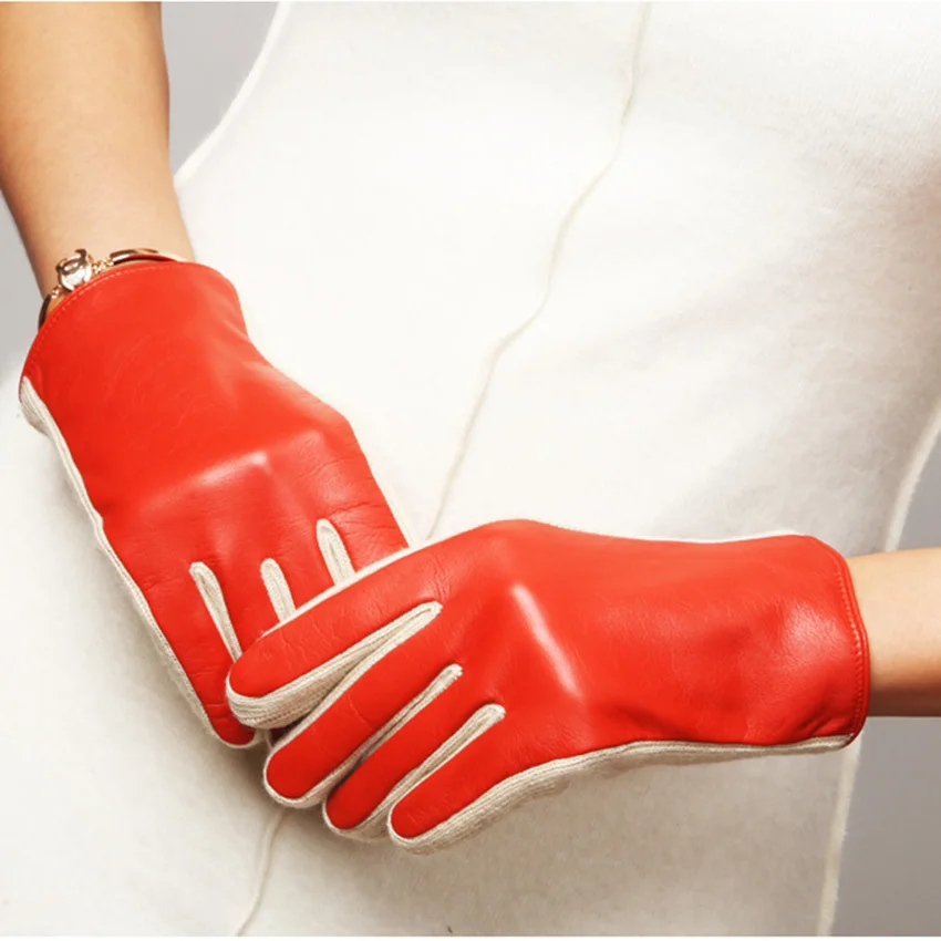 free shipping women winter Genuine leather gloves fashion warm lambskin driving gloves wrist winter leather gloves free shipping women winter Genuine leather gloves fashion warm lambskin driving gloves wrist winter leather gloves