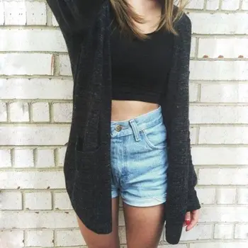 

Women Oversized Loose Knitted Sweater Batwing Sleeve Tops Cardigan Outwear Coat