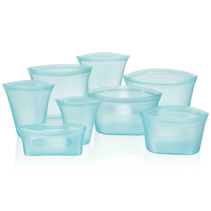 

Multifunction Zip Lock Leakproof Containers Dishes Bags Set Plastic-Free Kitchen Supplies Best Price