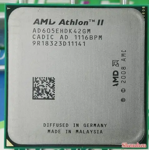 

Free shipping AMD Athlon II X4 605e 2.3GHz Socket AM3 938-pin Processor 65W Dual-Core 2M Cache 45nm CPU scrattered pieces