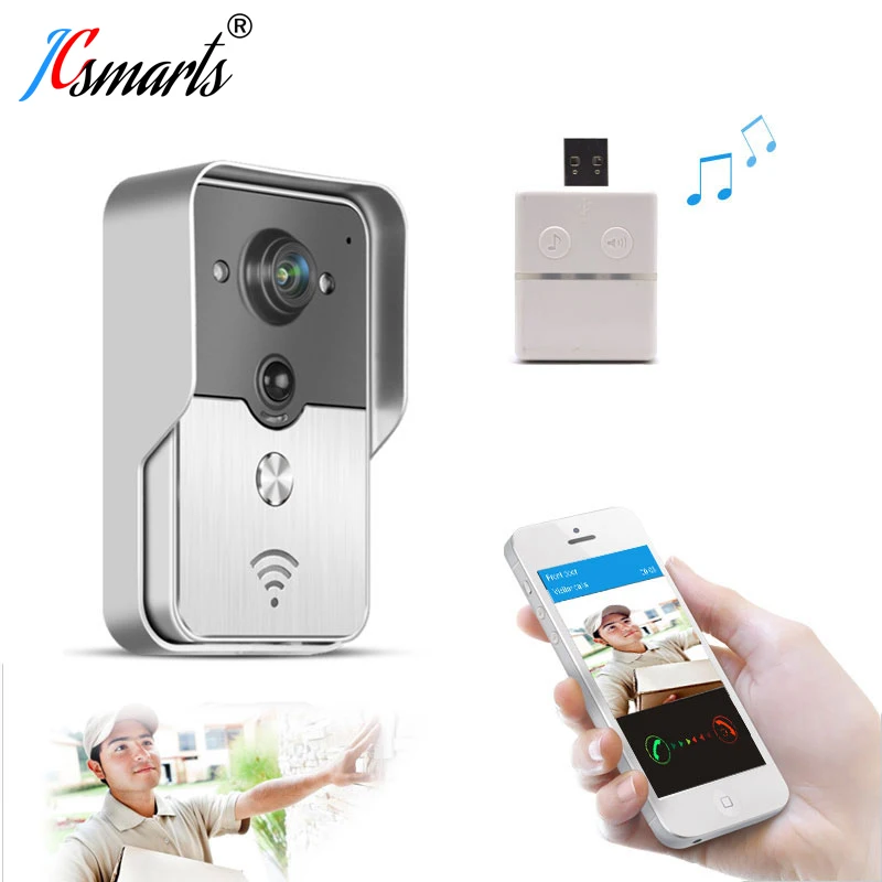 #*Cheap IP Video Intercom Wireless Video Door Bell Phone WIFI Doorbell Camera For Apartments IR Alarm Wireless Security Camera