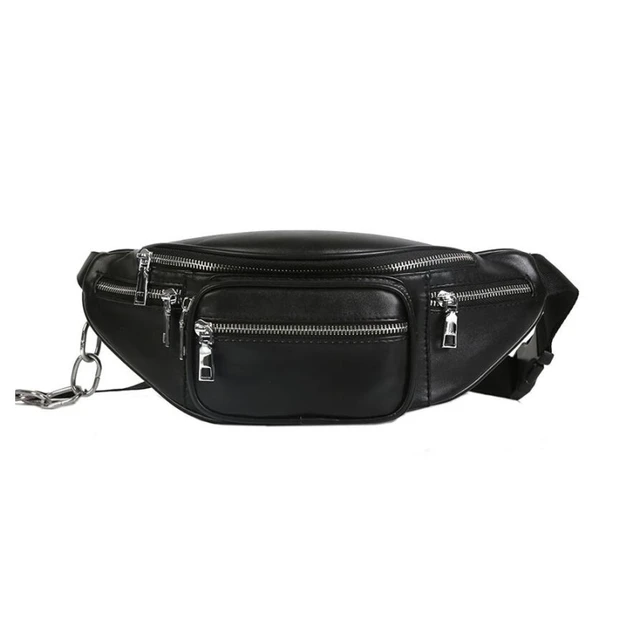 2018 Waist Bags Women Fashion Designer Pack Vintage Pu Leather 2018 Waist Bags Women Fashion Designer Pack Vintage Pu Leather Belt Bag Female Chains