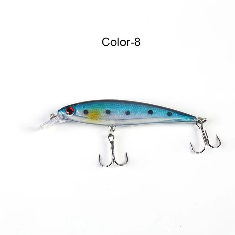 Drop Ship 13g 11cm Slim Long Style Body Shape Weight Transfer to Make Long Casting Hooks Musky Fishing Lure