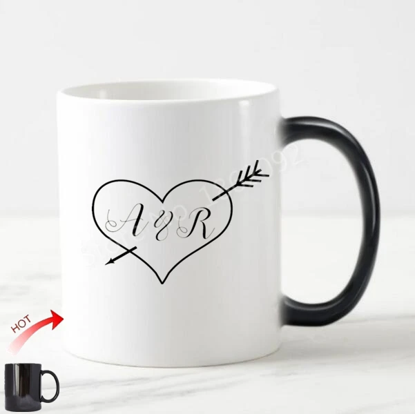 Personalised Monogram Initial Mug Birthday /Gift Blogger Office