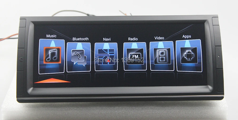 10.25inch Android Car Multimedia GPS Navigation for BMW 5-E39-E38 X5-E53 9
