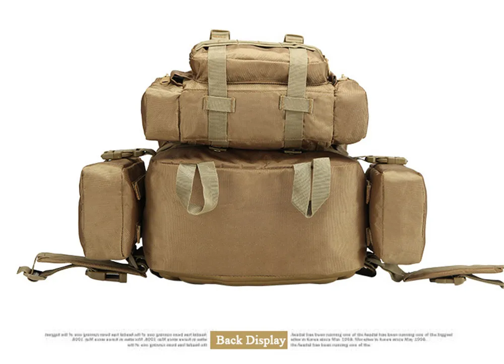 Atualizada do Montanhismo Fãs de Terceirização de Multi-funcional Versão Exército Pacote Caminhadas Combinação Mochila Grande-capacidade 37 Versão atualizada do montanhismo exército pacote fãs