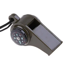 Аварийный свисток с компасом и термометром, активирующий, лучшее предложение 3 в 1, походный Отдых на природе