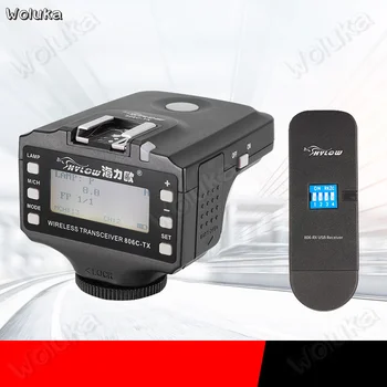 

806-TX Digital High speed wireless Flash ejector studio lamp Flash trigger Receiver Photographic Accessories CD50 T02