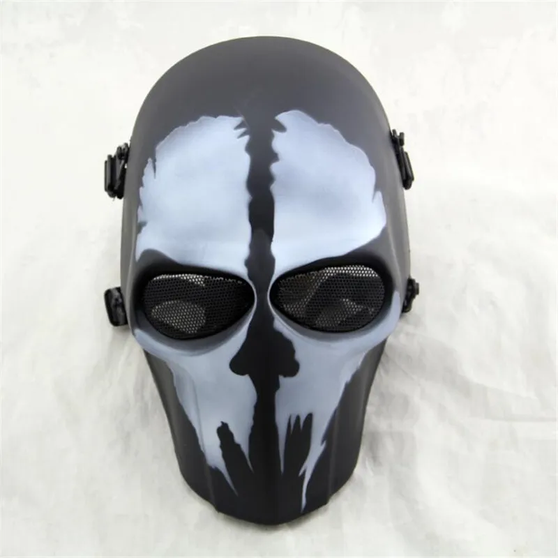 

Skull Ghost Mask Hallowmas Cosplay Props Captain America Deadpool Punisher Terror Mask Field Operations Face Guard Party Gift