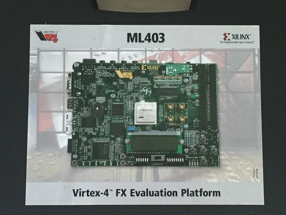 

XILINX FPGA Development Board VIRTEX-4 HW-V4-ML403-G PowerPC Development Suite