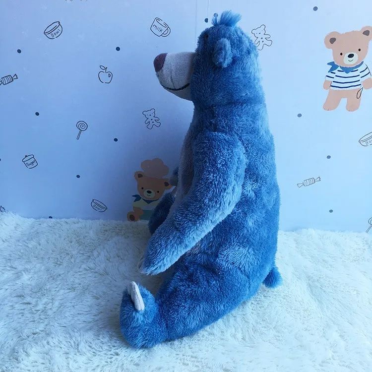 Бесплатная доставка 35 см = 13.8 дюйма stitting полярный медведь мягкие плюшевые мягкие куклы для подарок для малышей