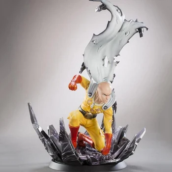 

Saitama Sensei anime model figure one punch man action toy PVC kids gift painted collectible Decoration