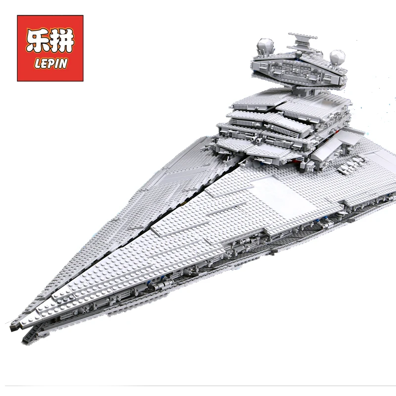 

Lepin Starwars 05027 the Imperial Super Star Destroyer Compatible Legoinglys Star 10030 Wars Building Blocks Bricks Children Toy