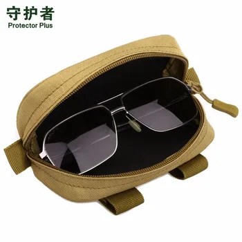 

Tactical EDC Mini Molle Glasses Box Military Multi-Function Sports Outdoor Climbing Hiking Hunting Camping Nylon Waterproof Bags