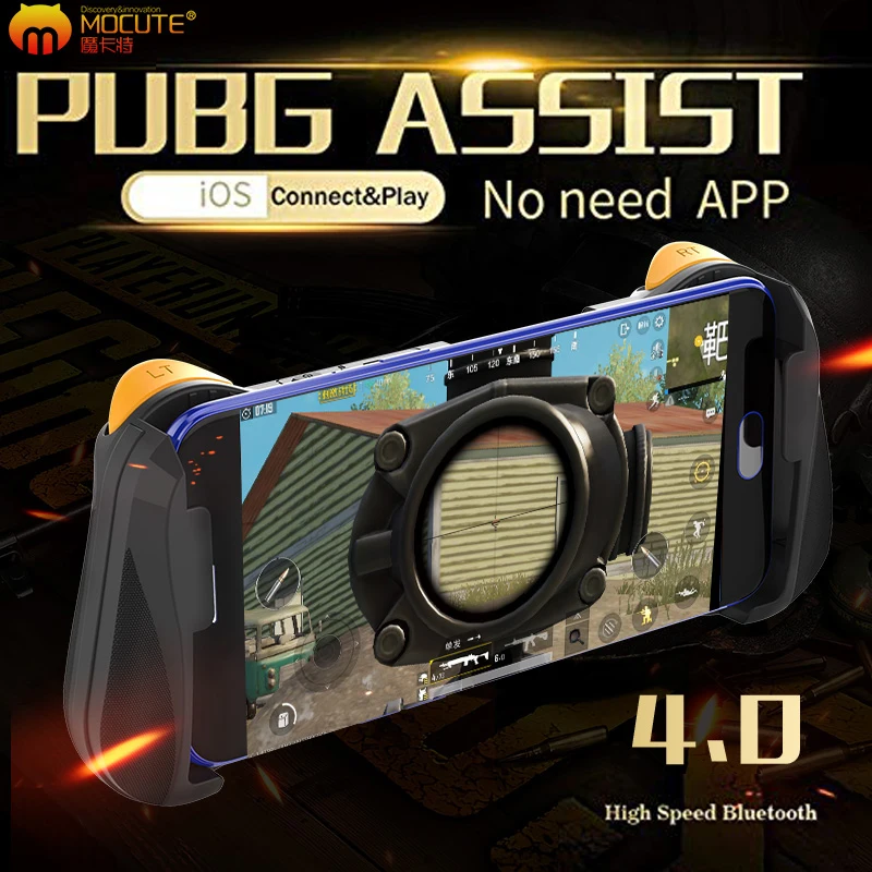 MOCUTE 057 Bluetooth 4.0 Gamepad PUBG Controller For ios Android Phone TV Tablet Wireless Bluetooth