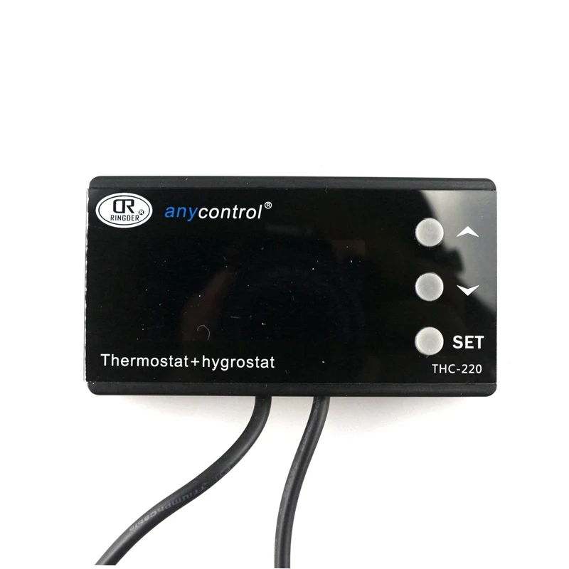 THC-220 EU/US/UK цифровой термостат гигростат 220 V 50/60Hz Температура регулятор влажности Управление; реле термостат Управление