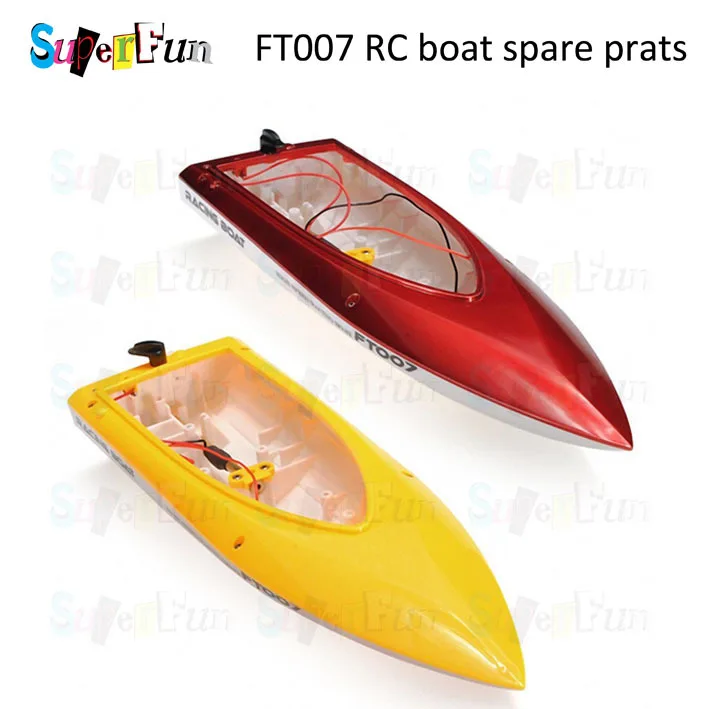 Feilun FT007 High Speed Anti capsize RC Boat Spare Parts,Original binding FT007 01 Hull parts