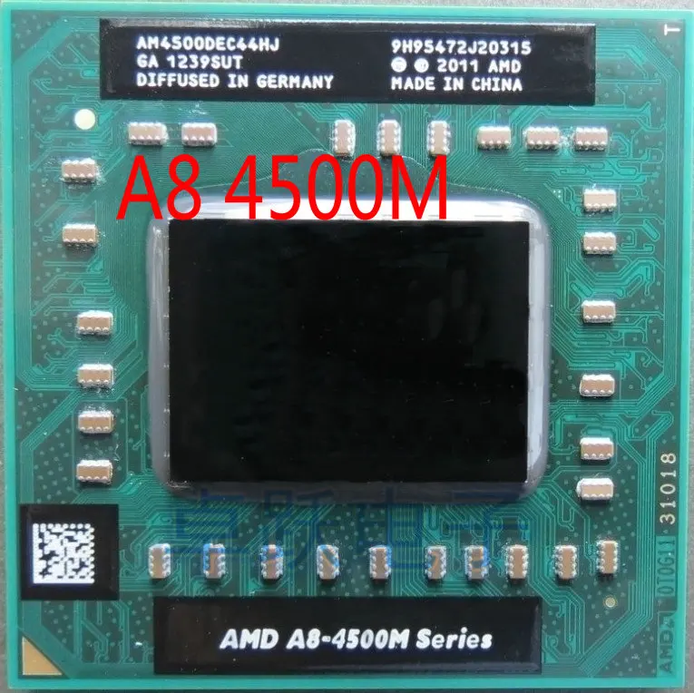 Original AMD A8 4500M Eng sample laptop CPU Quad Core A8-4500M 1.9G FS1 A8-Series Notebook free shipping cpu processor