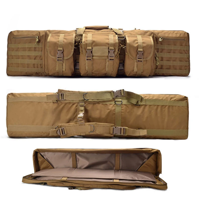

Tactical Airsoft CS Hunting Rifle Gun Carry Heavy Duty Nylon Bag Square Gun Protection Shoulder Bag 93cm / 118cm