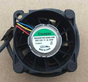 

SUNON SG40281BX-Q000-S99 12V 8.16W 4028 4CM 4 wire 40*40*28MM cooling fan