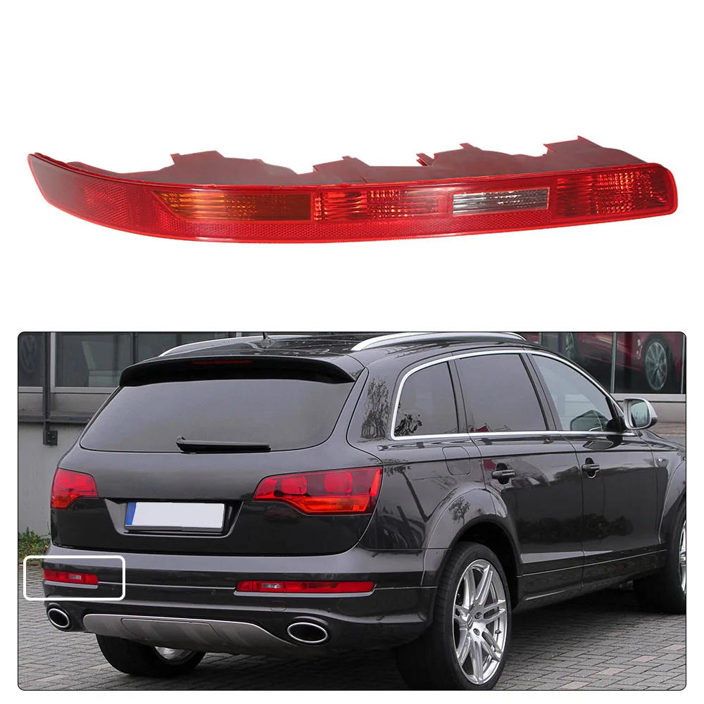 2pcs ABS Plastic High Quality Red Left&Right Side Rear Bumper Light