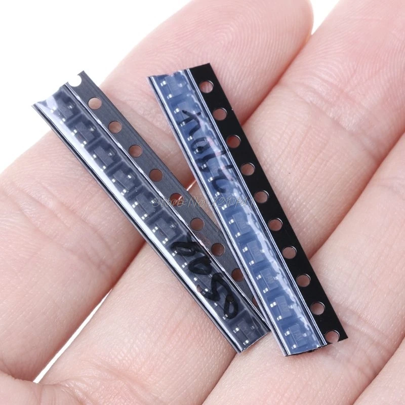 SOT-23 SMD transistor KIT S9013 S9014 S9015 S9018 MMBT3904 MMBT3906 SS8050 SS8550 2N5551 2SC1815 Total 10kinds X10pcs=100pcs