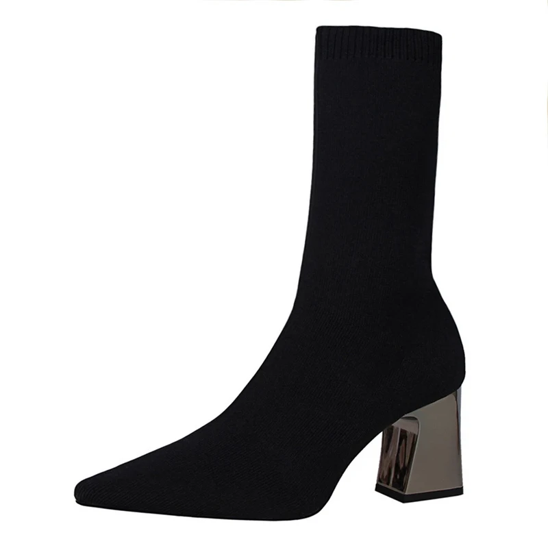 Women's Amazing Elastic Ankle Socks Boot-Model2