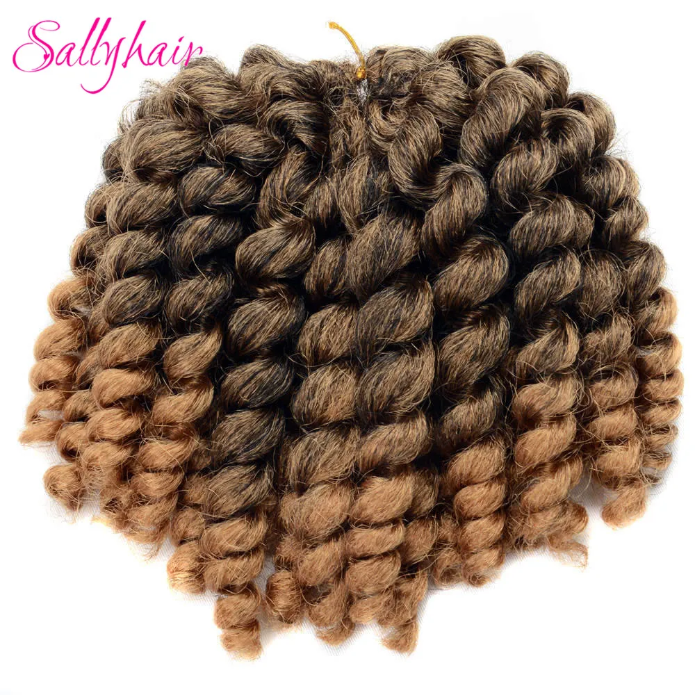 Wand curl Crochet Braids Hair Extension Havana Mambo Twist Braids (9)