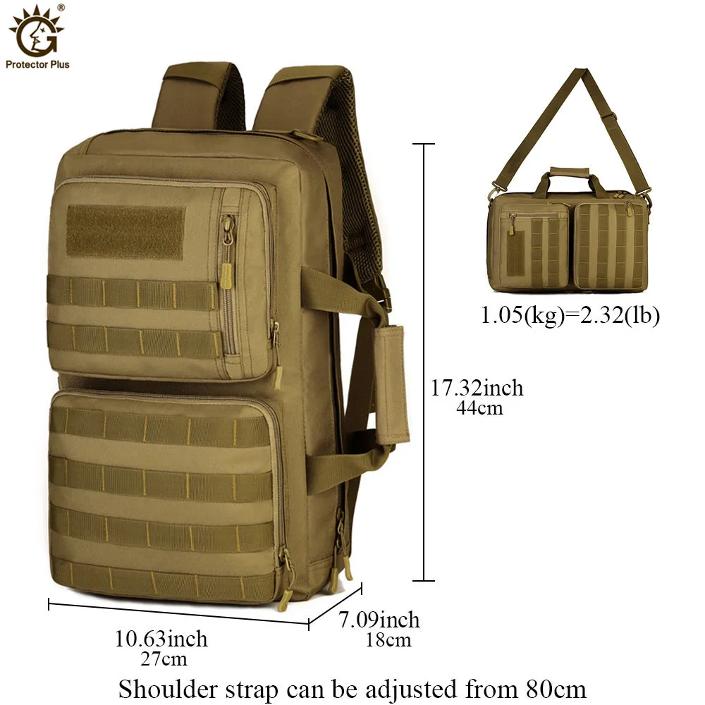 Outdoor 35L Sport Climbing Camping bag 3 Use Shoulder bag Trekking Molle Travel Bag Military Tactical Backpack mochila militar