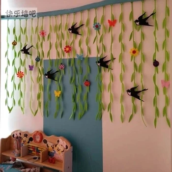 

DIY Four Seasons Wickers Hanging Children's Day Party Decorations Gifts
