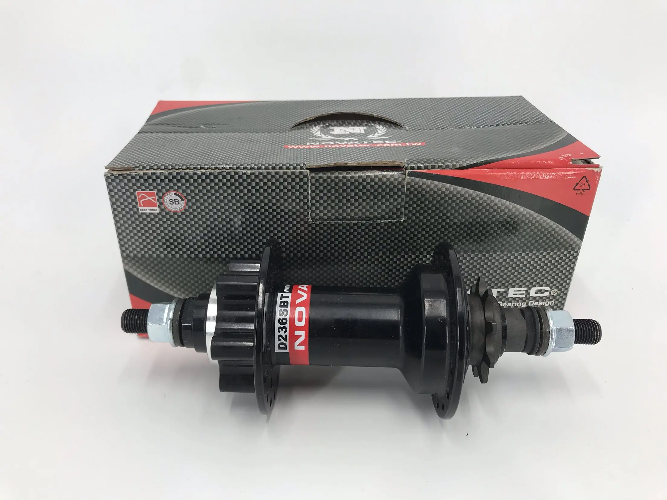 

Novatec Dirt Jump MTB hub Single Speed 32h 9T Bicycle Rear Hubs 135x10mm