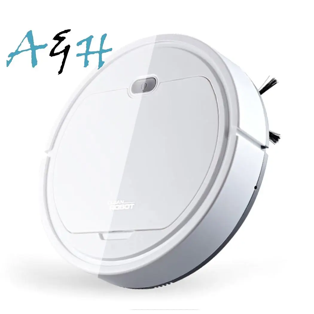 

3 in 1 Sweeping Robot Vacuum Cleaner 120 minutes under 40db 7.4V USB Charging 5 hours Auto Home Cleaning