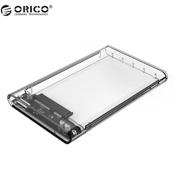 ORICO 2139U3 Transparent 2.5 inch HDD Case Sata USB 3.0 Adapter High Speed Box