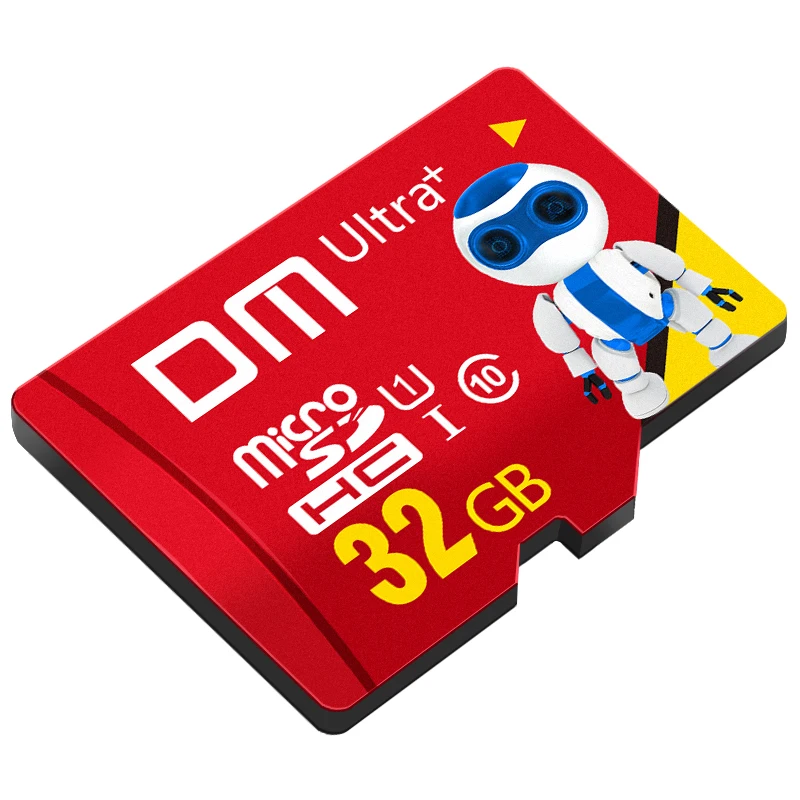 DM Ultra micro SD карта microSDHC 32 Гб карта памяти TF карта высокоскоростной красный цвет