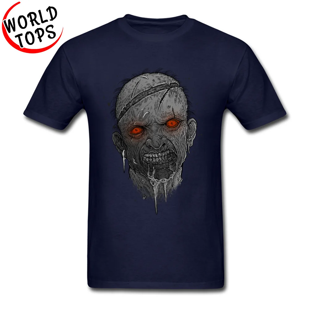 Brand New The Undead Man Casual Short Sleeve T Shirt Father Day Round Neck All Cotton Tops Tees for Men T-Shirt Comics The Undead Man navy