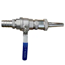 Воды из нержавеющей стали пистолет-разбрызгиватель с коммутатором, высокая потока и распыление высокого давления Универсальный прямой спринклерной