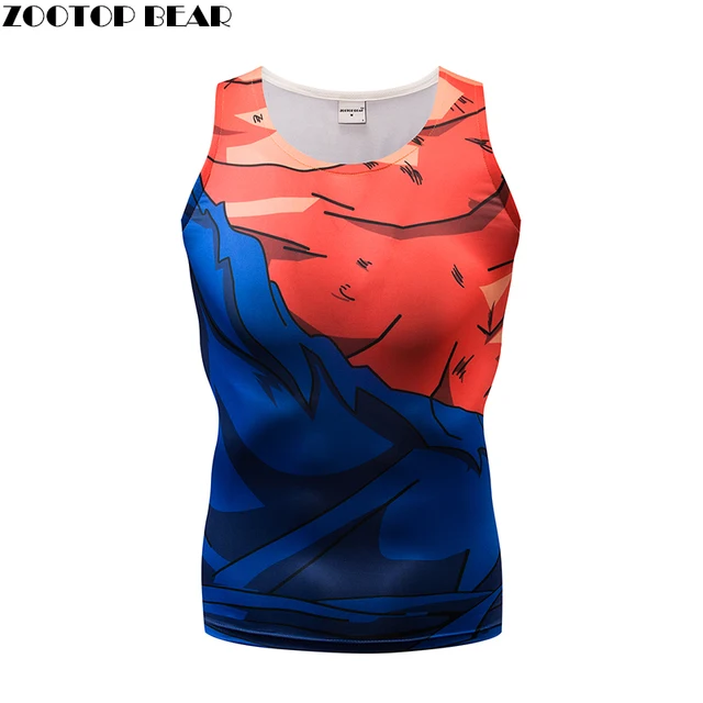 Casual Tank Tops Men Women Vest Male singlet Cool Tops&Tees Underwaist Fitness Bodybuilding Naruto Sleeveless Summer ZOOTOP BEAR