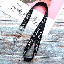 Smile мобильный телефон портативный длинный шнурок ручной шнурок для ключей телефон шнур ремешок брелок ремень блуждающий брелок